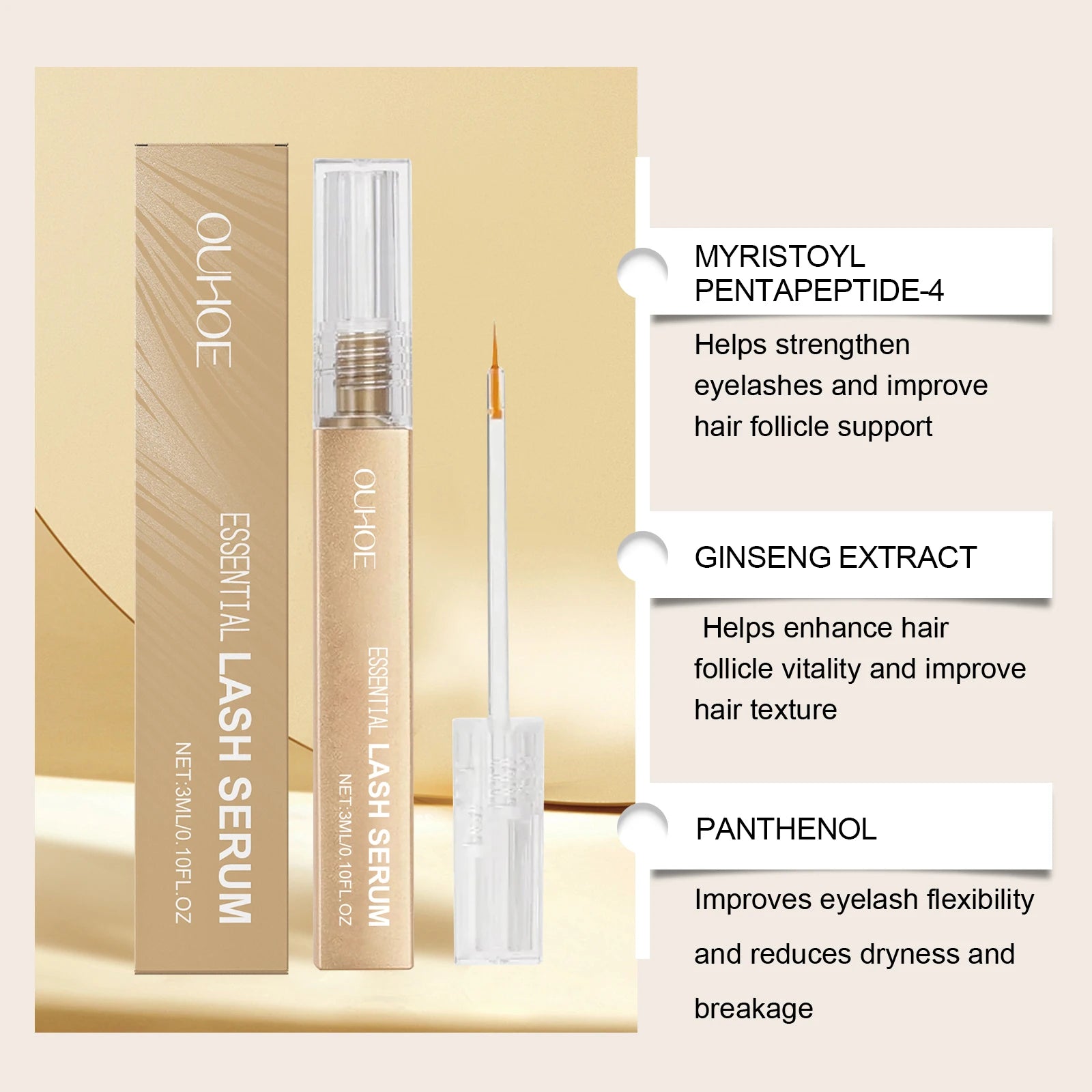 Eyelash Growth Serum Nourishing Lashes Eyebrow