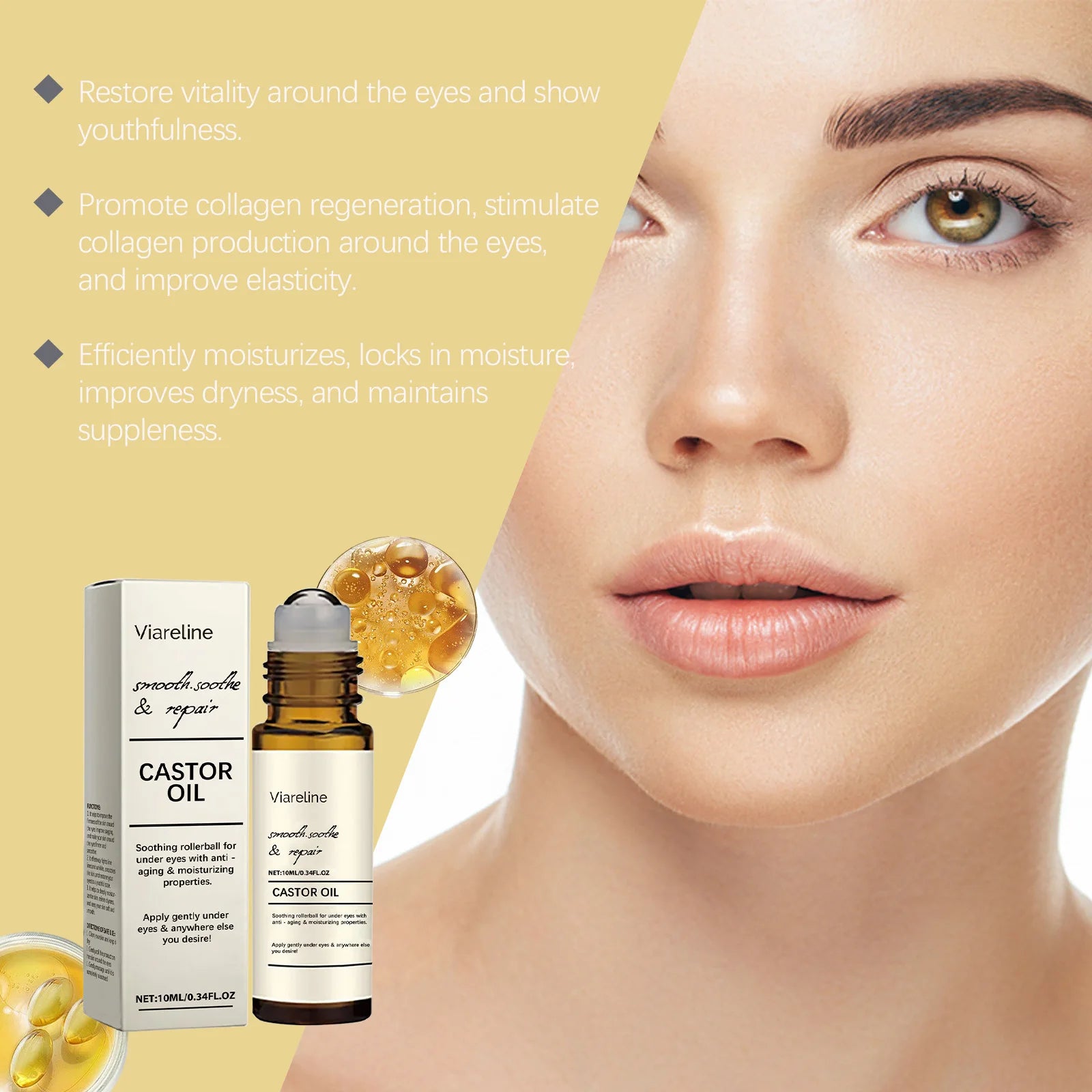 Castor Oil Eye Serum Anti-Wrinkle