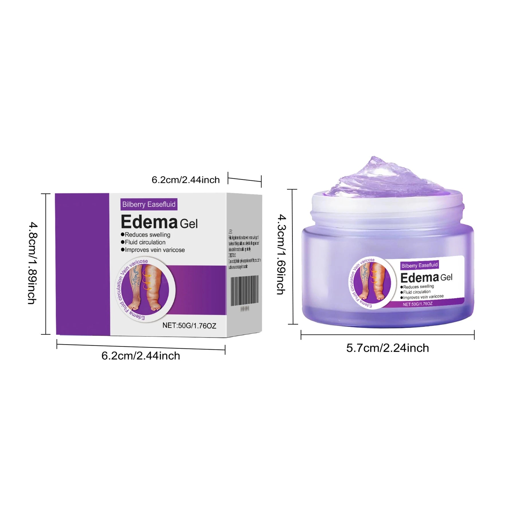 Leg Edema Relief Gel